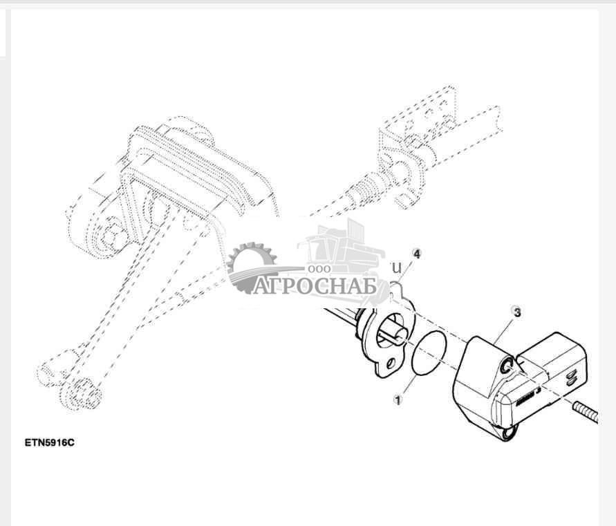 Датчик положения питателя 